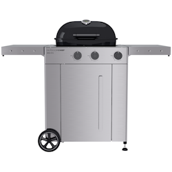 Outdoorchef Gaskugelgrill Arosa 570 G Premium Steel, schwarz 