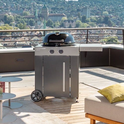 Outdoorchef Gaskugelgrill Arosa 570 G Grey Steel