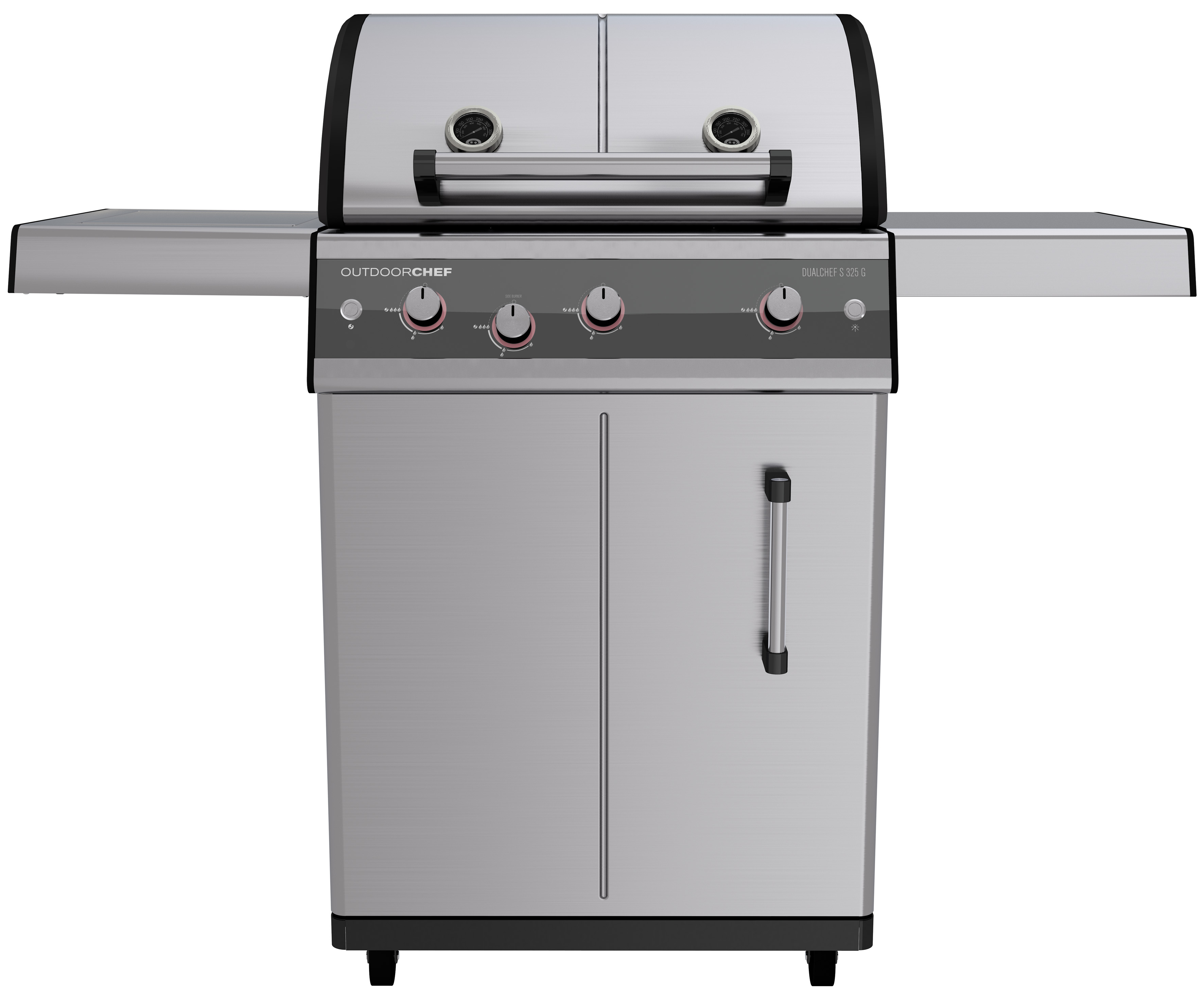 Vorschaubild Galerie Outdoorchef Gasgrillstat. Dualchef S 325 G, Edelst.
