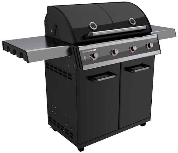 Outdoorchef Gasgrill Dualchef 415 G, schwarz