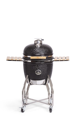 Yakiniku Kamado Keramikgrill LARGE Set inkl. Gestell+Rollen+Seitentische