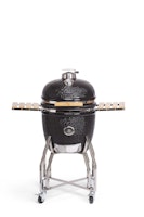 Yakiniku Kamado Keramikgrill LARGE Set inkl. Gestell+Rollen+Seitentische