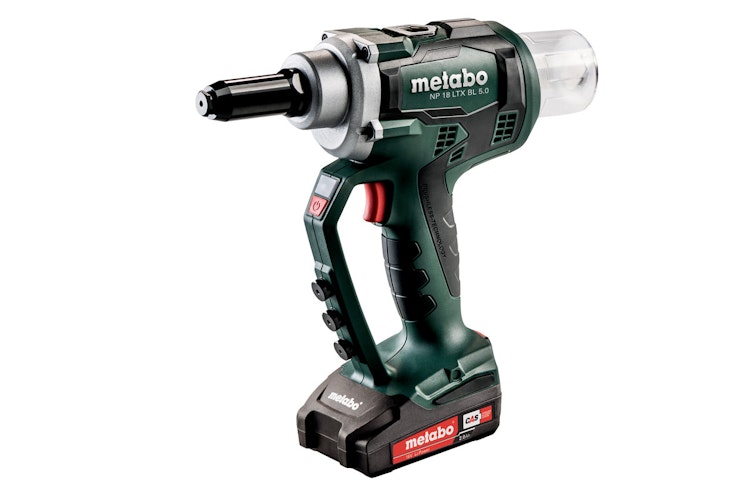 Metabo Akku-Blindnietpistole NP 18 LTX BL 5.0
