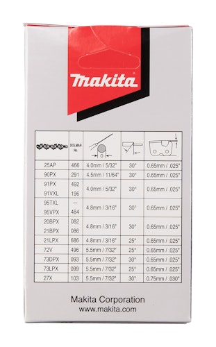 Makita Sägekette 25cm 1,3mm 1/4" HM 191G96-5