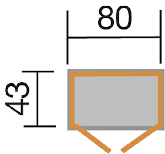 Weka Garten- und Terrassenschrank 195 B Bild