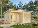 Vorschaubild Palmako Gartensauna Sanna 11,5 m³ - 44 mm