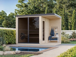 Palmako Gartenhaus Sarah 3,8 + 2,1 m² - 16 mm