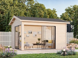 Palmako Gartenhaus Amanda 11,2 m² Slide - 44 mm