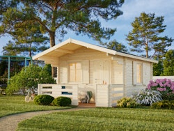 Palmako Gartenhaus Emma 10,4 + 4,2 m² - 34 mm