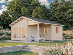 Palmako Gartenhaus Irene 21,9+5,2 m² - 44 mm