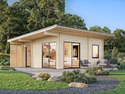Palmako Ferienhaus Cecilia 27,2 m² Slide Plus - 70 mm
