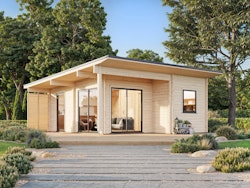 Palmako Ferienhaus Cecilia 30,0 m² Slide Plus - 70 mm