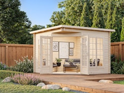 Palmako Pavillon Melanie 7 m² Low - 28 mm
