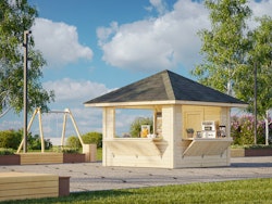 Palmako Marktstand Bianca 8,3 m² Set 106 - 28 mm
