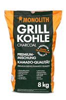 Monolith Holzkohle Premium-Mischung aus deutschen Harthölzern 8 kg