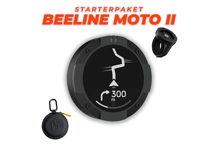 BEELINE Navigationsgerät Moto II Starterpaket Bild