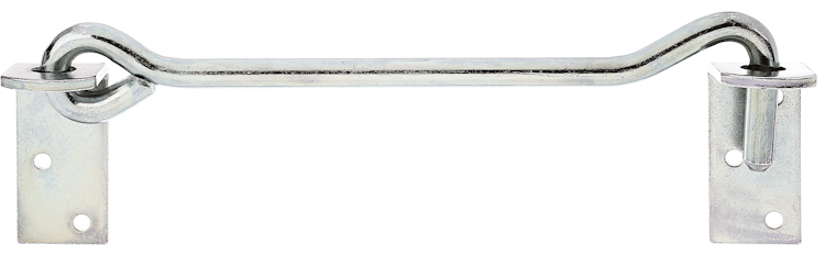 Alberts® Sturmhaken mit Gegenplatte Ø12x280mm