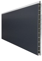 GroJa BasicLine PVC Stecksystem Einzelprofil Premium 180 x 28,4 x 1,9 cm