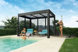 SunElements Terrassenüberdachung SunCover Modern 6mm Acrylglas getönt
