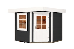 Weka Designhaus 213+ mit extra hoher Tür - 28 mm