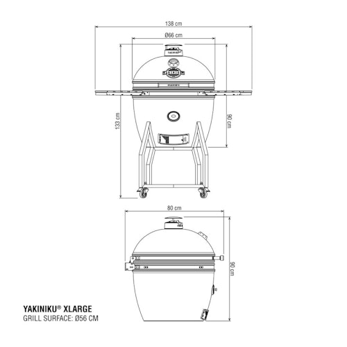 Yakiniku Kamado Keramikgrill XLARGE