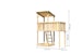 Akubi Kinderspielturm Anna mit Pultdach inkl. AnbauplattformBild
