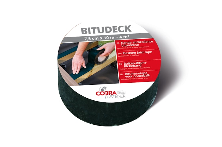 Cobra Fastener Abdeckband Bitudeck 7,5cm für Holzbalken Bild