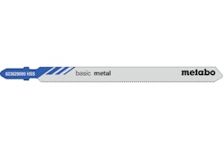 Metabo 25 Stichsägeblätter "basic metal" 106/ 1,2 mmHSSType 23629