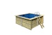Karibu Rechteck Pool Gr. 1 - 350 x 320 cm - kesseldruckimprägniert inkl. gratis Sandfilteranlage & Pool-PflegesetBild