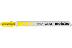 Metabo 5 Stichsägeblätter "clean wood" 74/ 2,5 mmHCSZubehörbild