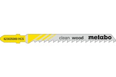 Metabo 5 Stichsägeblätter "clean wood" 74/ 4,0 mm HCSZubehörbild