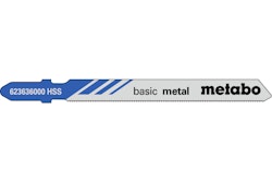 Metabo 5 Stichsägeblätter "basic metal" 66/ 0,7 mmHSS