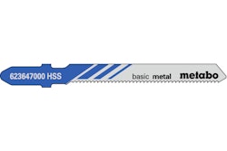 Metabo 5 Stichsägeblätter "basic metal" 51/ 1,2 mmHSS