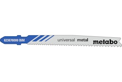Metabo 5 Stichsägeblätter "universal metal" 74 mmprogressivBiM