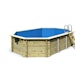 Karibu Pool Modell 4 Classic A/B/C/D 610 x 400 cm - kesseldruckimprägniert inkl. gratis Sandfilteranlage & Pool-PflegesetBild