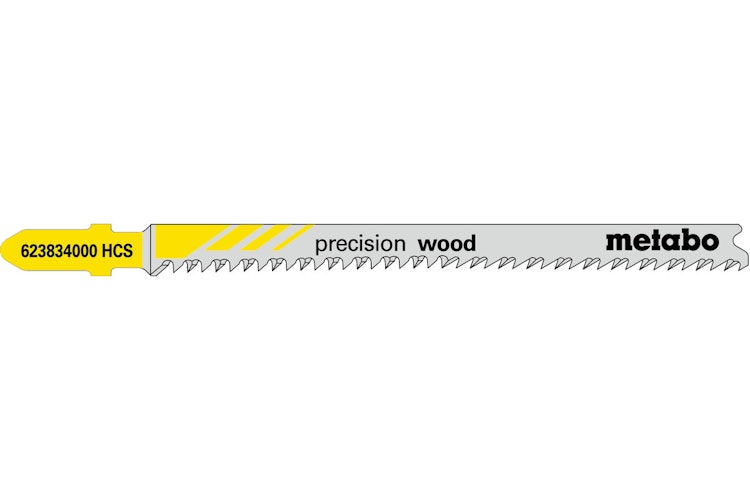 Metabo 5 Stichsägeblätter "precision wood" 91 2,2 mmHCS