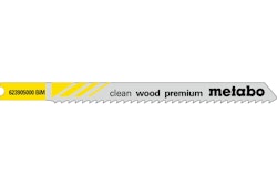Metabo 5 U-Stichsägeblätter "clean wood premium" 82/ 2,5 mmBiMUniversalschaft