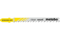 Metabo 5 Stichsägeblätter "clean wood" 74/ 4,0-5,2 mmprogressivHCSmit Eintauchspitze