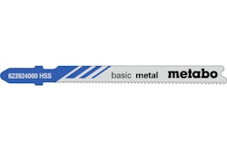 Metabo 5 Stichsägeblätter "basic metal" 66/ 1,1-1,5 mmprogressivHSSmit Eintauchspitze