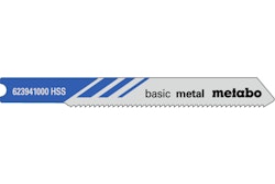 Metabo 5 U-Stichsägeblätter "basic metal" 52/ 1,2 mmHSSUniversalschaft