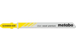 Metabo 5 Stichsägeblätter "clean wood premium" 74/ 1,7 mmBiM
