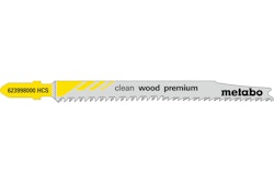 Metabo 5 Stichsägeblätter "clean wood premium" 93 / 2,2 mmHCS