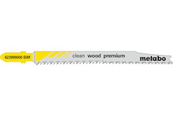 Metabo 5 Stichsägeblätter "clean wood premium" 93 / 2,2 mmBiM