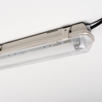 Shada  LED Leuchte mit LED Röhre IP65 1X14W 120CM schlagfest und wassergeschutzt