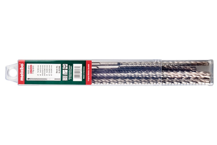 Metabo SDS-plus Pro 4 Premium-Bohrersatz 7-teilig