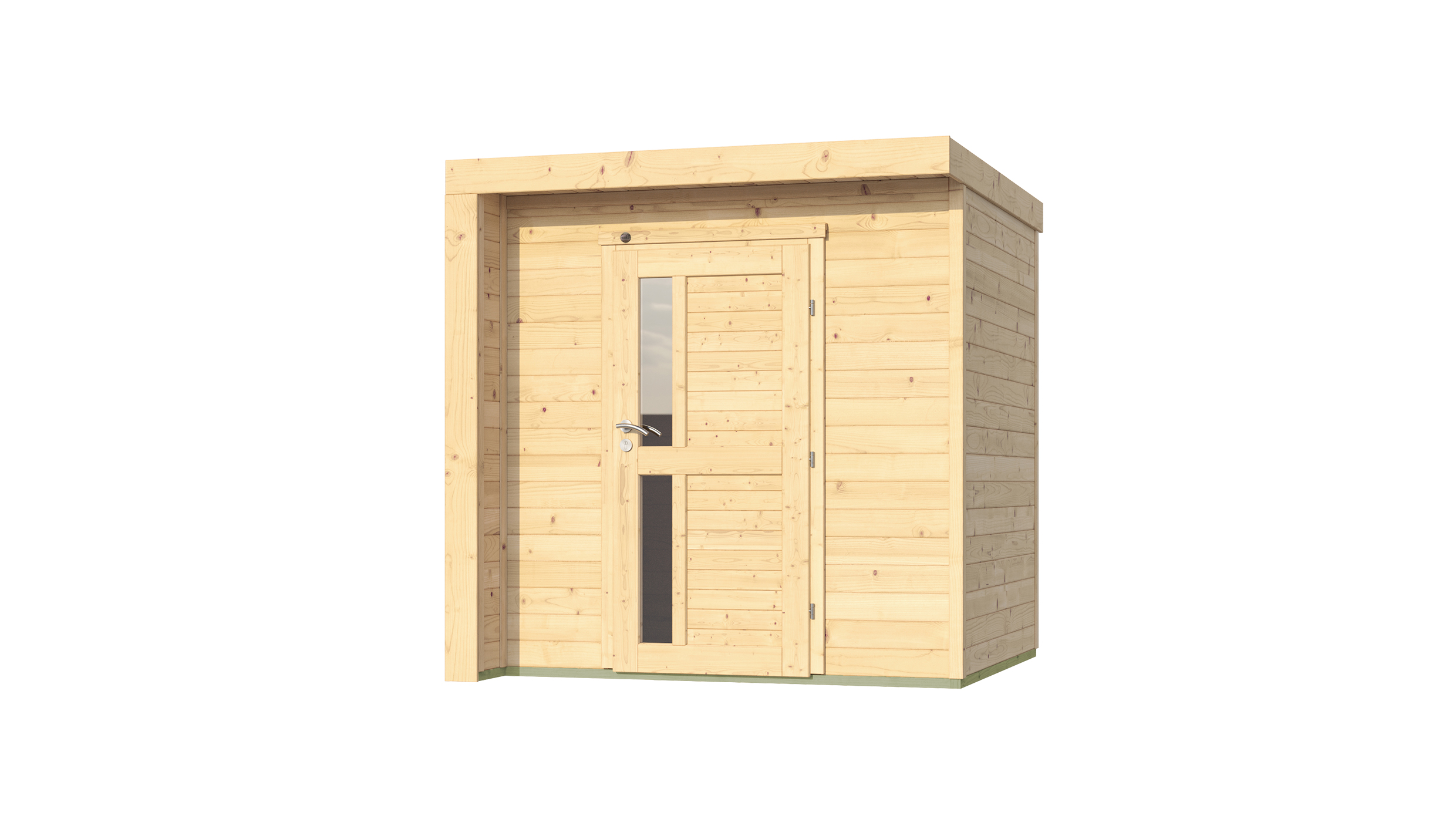 Vorschaubild Galerie Weka Design Gartenhaus 262 C mit Design-Einzeltür - 21 mm