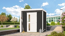 Weka Design Gartenhaus 262 C mit Design-Einzeltür - 21 mm