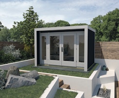 Gartenhaus mit schön Flachdach: HOLZBAU WEKA | Klassisch