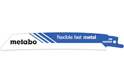 Metabo 5 Säbelsägeblätter "flexible fast metal" 150 x 1,1 mmBiM1,4mm/18TPI