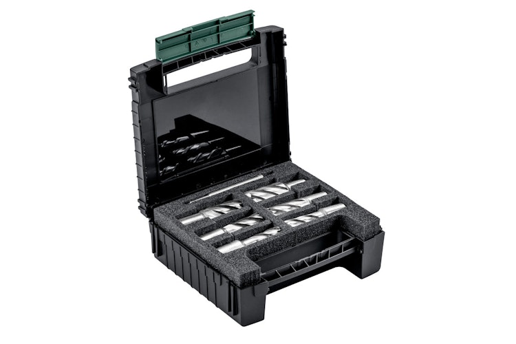 Metabo HSS-Kernbohrer-Set 6-teilig30 mm ArbeitslängeWeldonschaft 19 mm
